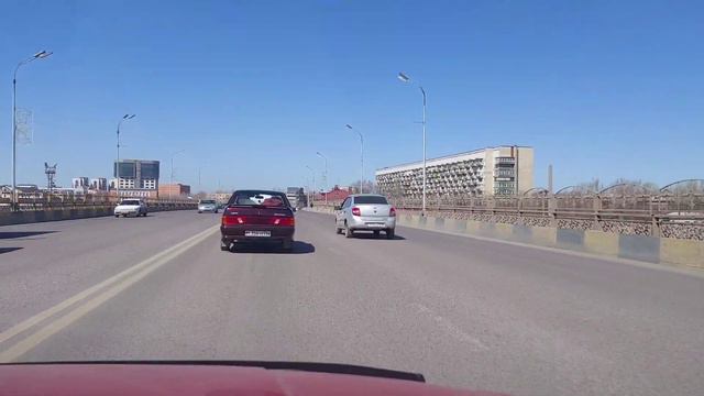 Караганда. (автообзор) Бухар Жырау... Воинов...Ержанова...