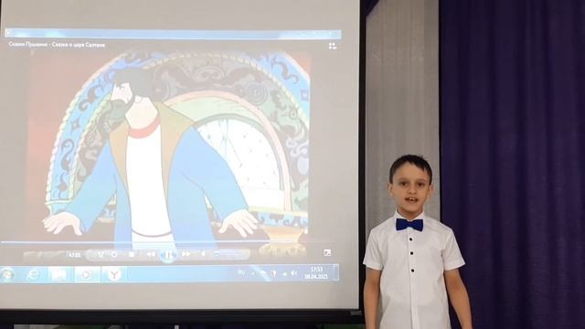 Отрывок из произведения А.С. Пушкина. Читает Александр Палухин. Кружок "Балаганчик" смотреть онлайн