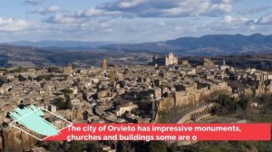 Orvieto. medieval city in Italy tour with captions. Day trip from ROME