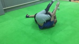 Удержание противника / удушающий приём в партере / из положения удержание