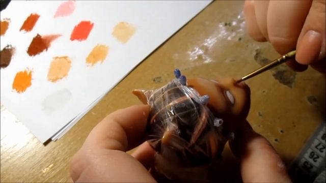 DIY OOAK repaint fake Monster High Doll смотреть онлайн