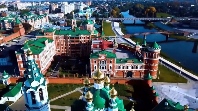 Йошкар-Ола с высоты. Город «сказка». #25