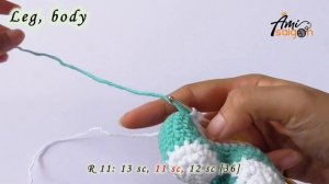 #293 | Totoro Ghibli Amigurumi Free Pattern (2/4) | How To Crochet Amigurumi Character | @AmiSaigon