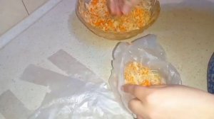Квашеная капуста в пакете