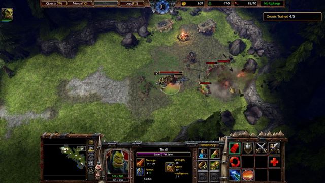 😱🔥* Warcraft IV - Fanart #2 - Quenching Mode - Reforged - WC3 - i9 9900 - 2070 Super - CG Custom *