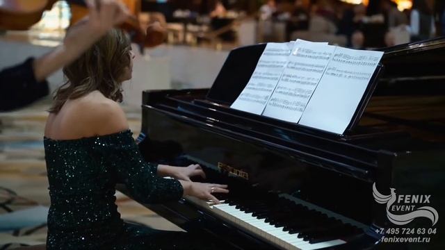 Скрипачка на встречу гостей на праздник, свадьбу и корпоратив Москва - заказать скрипичное шоу