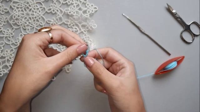 Экспресс обучение. Фриволите. Пико. Tatting lace/ Tutorial