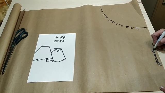 Как рассчитать юбку полусолнце.