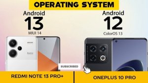 Xiaomi Redmi Note 13 Pro Plus 5G VS OnePlus 10 - Full Comparison ⚡Which one is Best