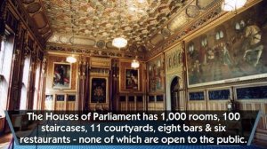 Palace of WESTMINSTER in London: a brief review of points of interest