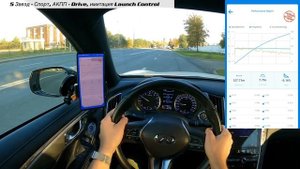 ⏱️ 0-100 км/ч INFINITI Q60 2.0 211 hp / Инфинити Q60 (Ку60) разгонная динамика 211 л.с. сток dragy
