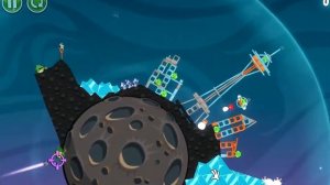 [Angry Birds Space] Golden Egg location 6 - Fry me to the Moon 3-10