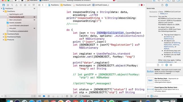 Post data from xcode to server using swift 3.0 EP_1 смотреть онлайн