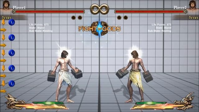 Fight of Gods: Jesus Infinite Tutorial смотреть онлайн