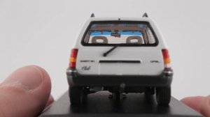 Примета эпохи: Opel Kadett E Caravan Club / Minichamps / Масштабные модели автомобилей нашего двора