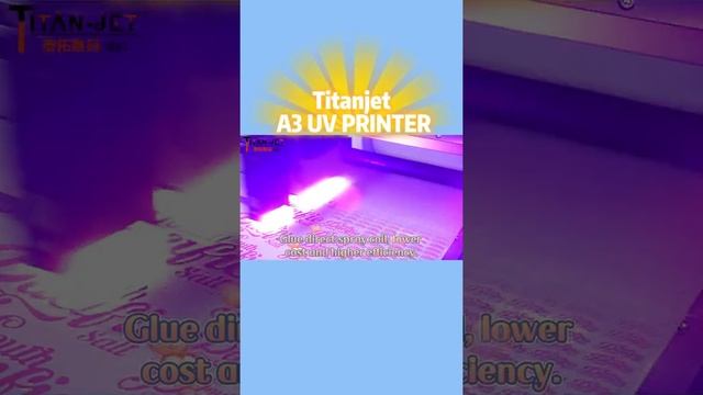 Titanjet A3 Crystal Label Printer T3000-UV DTF.