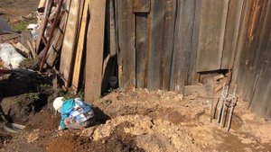 Копаем траншею под фундамент двухэтажного дома из газоблока Семья Булатовых