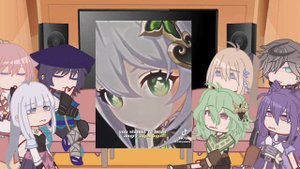 genshin impact characters react to the archons - nahida // 4/4 // gacha reaction video