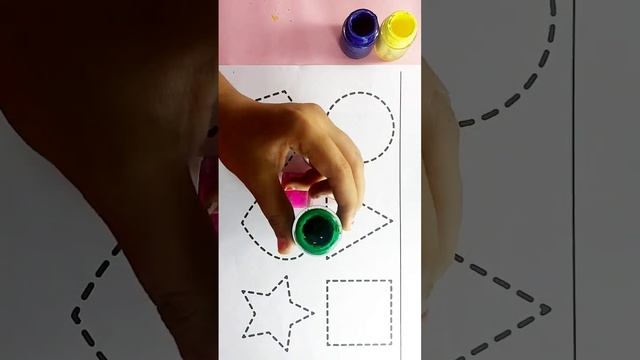 Learn to draw 2d Shapes, Colors for kids | Toddler Learning videos, shapes song, educational video