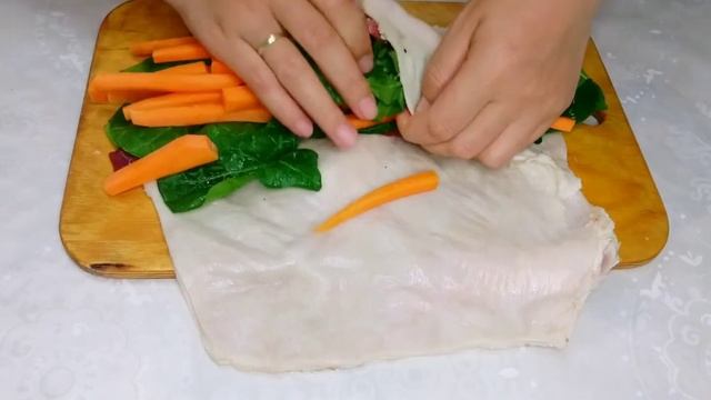 Қарыннан өте дәмді рулет/Закуски на Праздничный Стол.