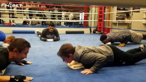 Головкин | тренировка подбородка | Golovkin chin training