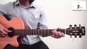 Hello (Lionel Richie) chords guitar lesson