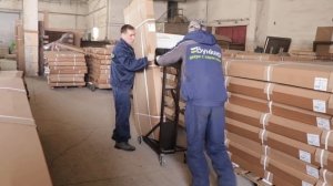 Тележка для транспортировки стальных дверей на Вашем складе