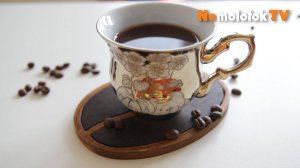 40. Выпиливаем подставку под горячее в виде кофейного зерна с PlayMat