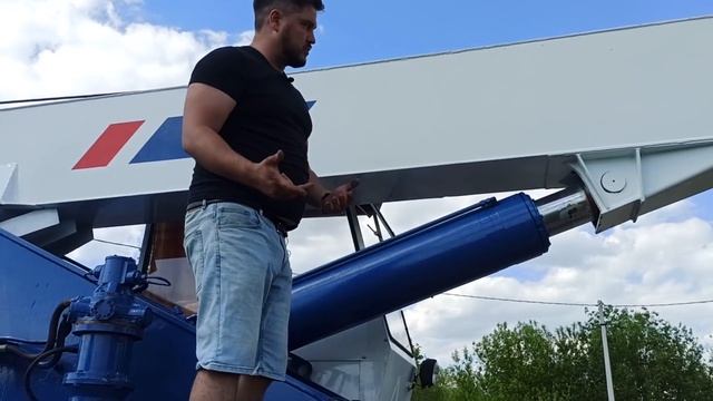 Автокран "ХАРБИН QY 16 HK" Полный обзор