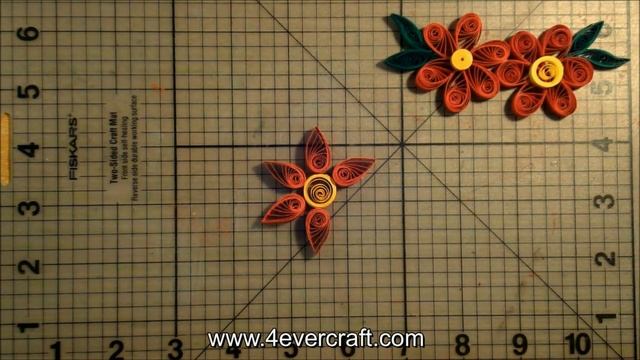 Мастер-класс: Простой цветок в технике квиллинг смотреть онлайн