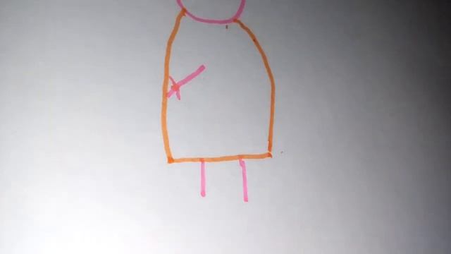 Как нарисовать маму свинку и пеппу смотреть онлайн