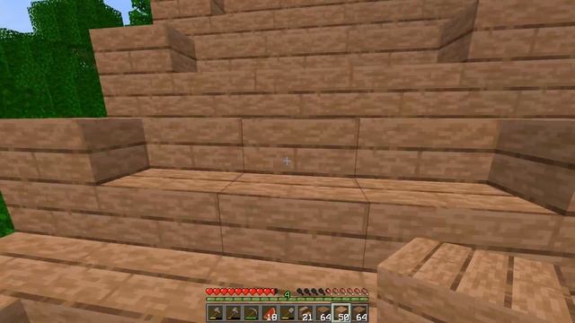 Minecraft Ванильное приключение #2 Постройка лестничного моста смотреть онлайн