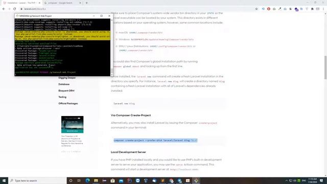 Laravel Tutorial Beginner Part 2   Install Laravel & Make Authentication