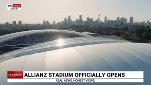 Allianz Stadium officially opens