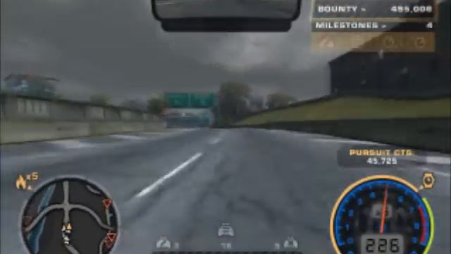 NFSMW Bounty Trial смотреть онлайн