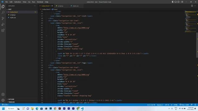 Tab Bar Menu Animation css | Tab Bar Menu animation | HTML, CSS and JavaScript Tutorial #css #html