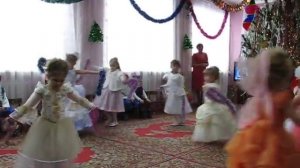 танец снежинок Детский сад "Ягодка"