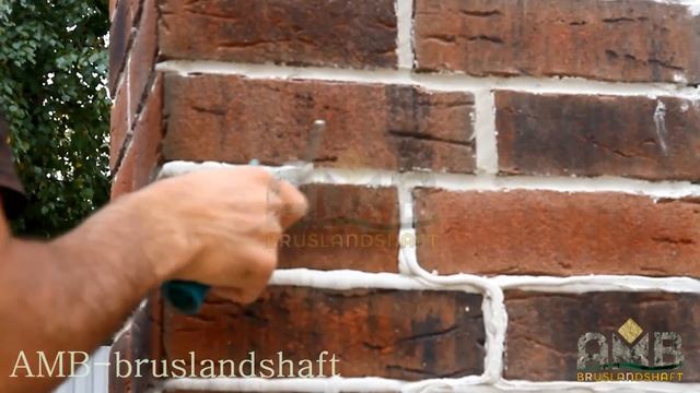 Укладка клинкерной плитки на столбы забора. смотреть онлайн