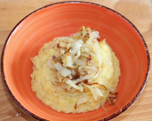 Простое но сытное блюдо из картофеля и гороха!