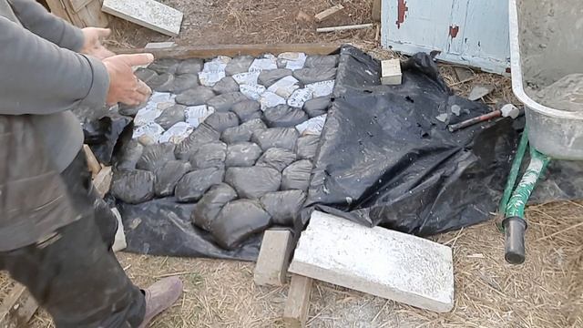 28марта 2022 г.Часть 2,делаем самую простую садовую дорожку. смотреть онлайн