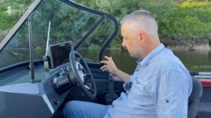 Лодка ВИНДБОТ 4.9 DCX! Полный ОБЗОР новинки на воде! (Скорость, управляемость, обзор лодки)