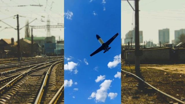 Воронеж: эффектное приземление самолёта в районе "Волгоградского кольца"! ?