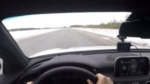 Kia Stinger gt разгон до 100 разгон 100-200 и 402 метра