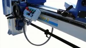 Токарный станок с автоподачей OSTERMANN CL 1201А для обработки точением изделий из древесины