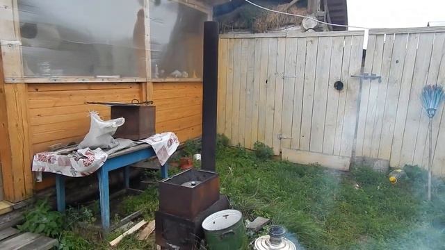 Печь три в одном, кашеварим смотреть онлайн