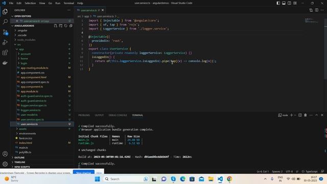 Angular 16 User Routing Auth Guard Working Example with Code