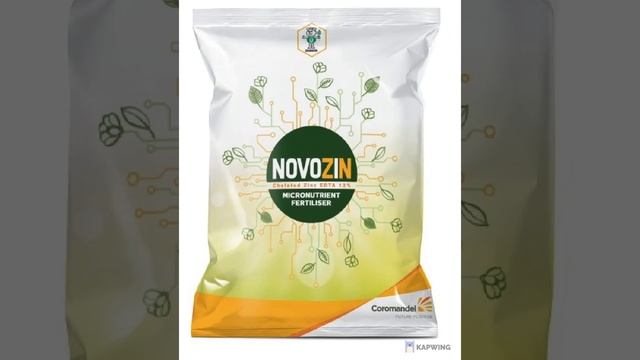 Speciality Fertilisers by Coromande presents NOVOZIN- Zinc EDTA in Chelated form.