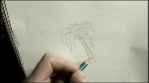 drawing palm trees / Рисуем пальмы