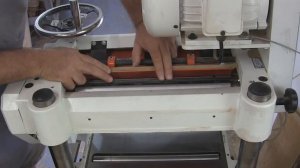 Как установить ножи на рейсмус JET JWP-16 OS. Setting of knifes on surface gauge