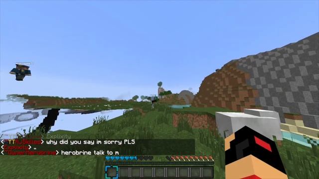 Minecraft Herobrine Plugin I TROLLING FRIENDS WITH HEROBRINE смотреть онлайн